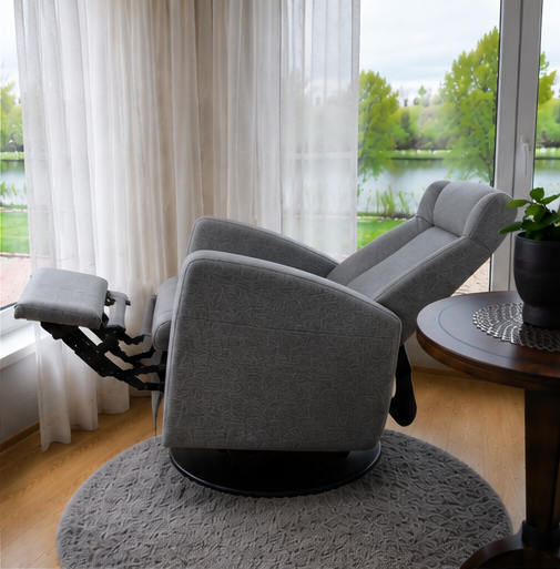 Queen relex chair with swing and tilt