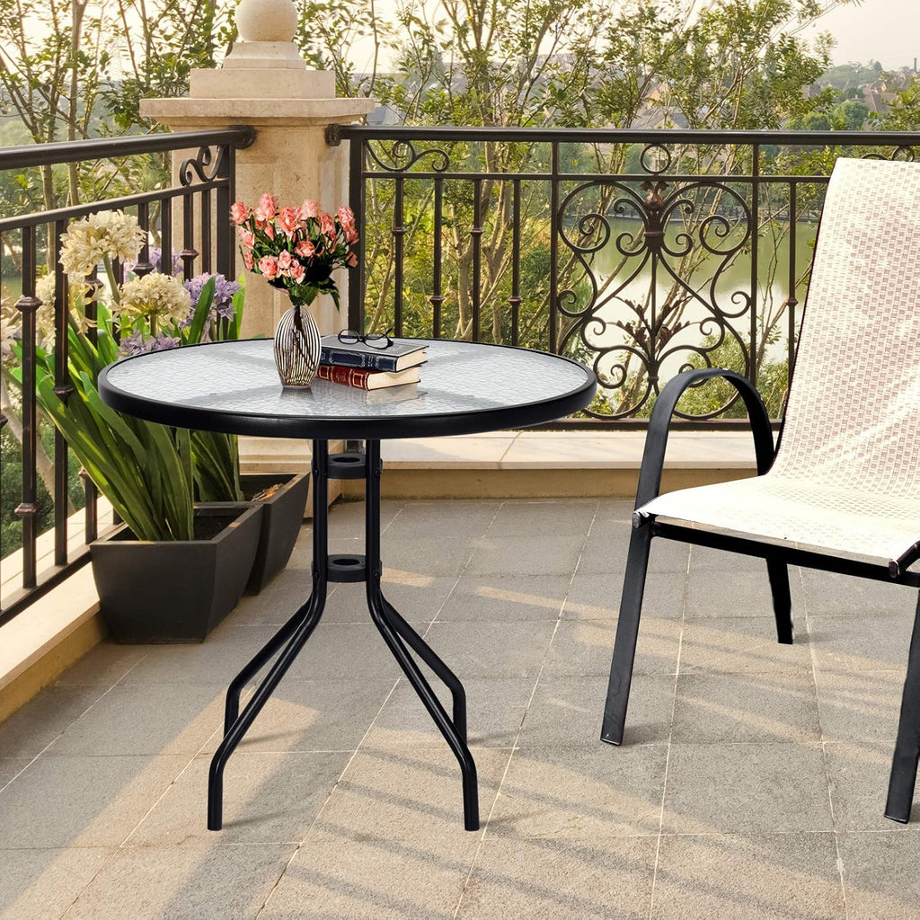 Outdoor/terasse table 90 cm